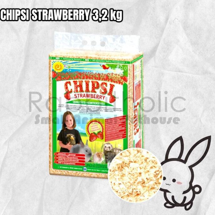 Gambar Chipsi Pet Bedding Serbuk Kayu 3,2Kg Alas Serbuk Kayu Untuk Kelinci - StrawBerry dari Cahaya_mewah undefined Tokopedia