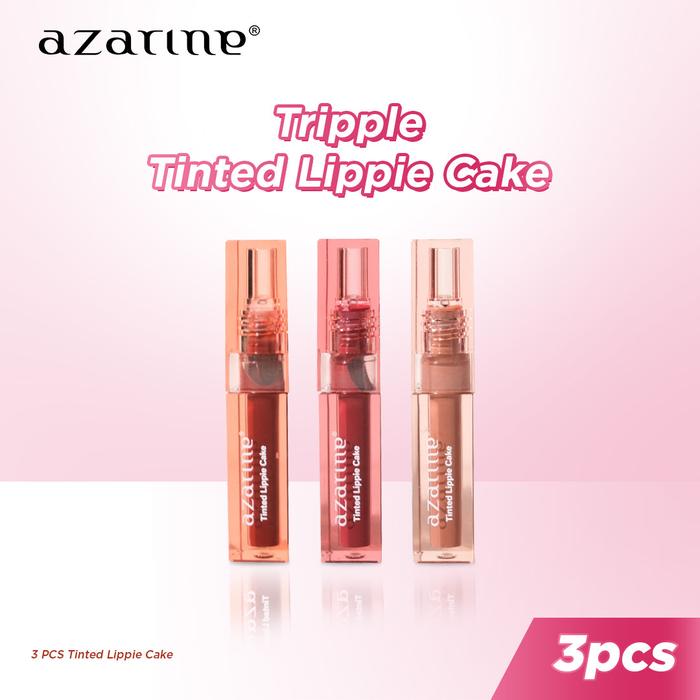 Gambar Azarine Tinted Lippie Triple Kit - Paket Liptint [3 PCS] dari azarinecosmetic undefined Tokopedia