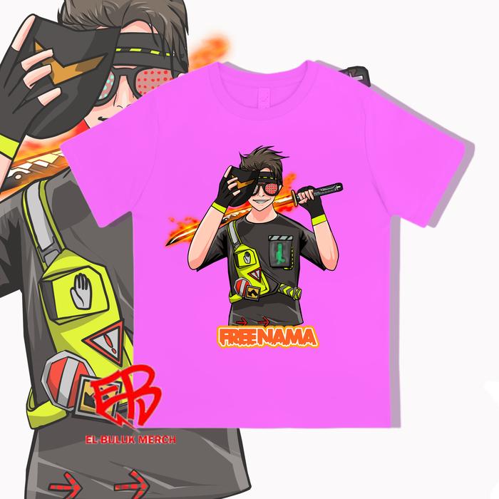 Gambar kaos anak kaos free fire cs gang elite Jb - Lilac, L dari Bandungkids03 undefined Tokopedia