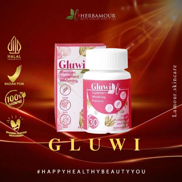 Gambar Kapsul Collagen / Minuman Suplemen Kecantikan Whitening Body - Gluwi dari Lamour.Skincare undefined Tokopedia