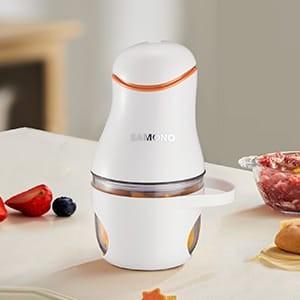 Gambar SAMONO Mini Food Processor Chopper 300 ml SW099 SW-099 - SW-099S Putih dari amac electronic store undefined Tokopedia