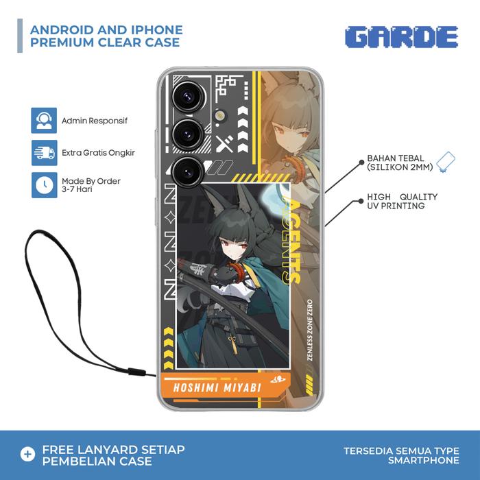 Zzz Computer Case Jual ZENLESS ZONE ZERO ZZZ CHARACTER PREMIUM CLEAR CASE HIGH QUALITY ...