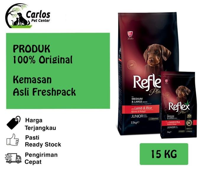 Reflex Junior Large Breed Dog Food Reflex Plus Dog Food Top