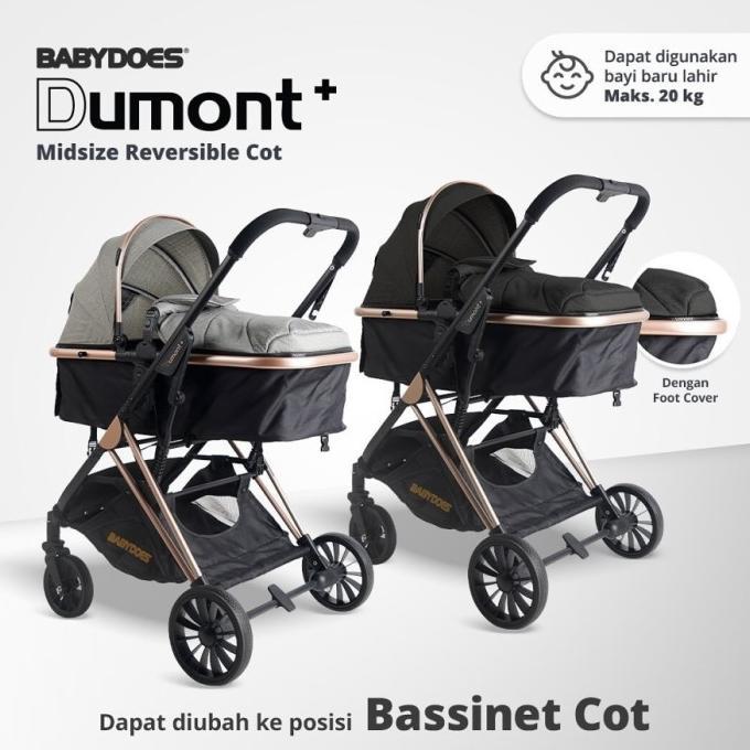 Gambar new - strollers babydoes dumont+ / kereta dorong bayi - Light Grey dari kettystore_ undefined Tokopedia