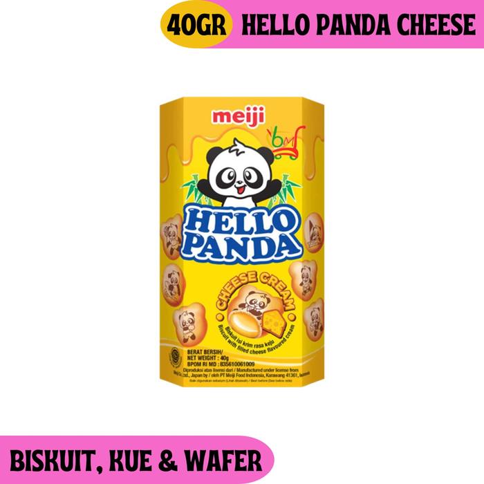 Gambar Hello Panda Snack Meiji Macam Rasa - Cheese dari Beuki Mart undefined Tokopedia