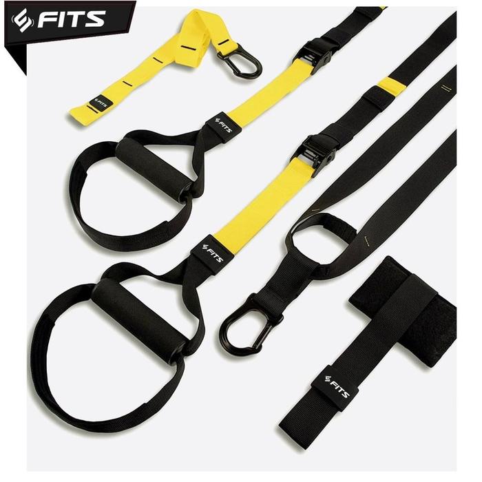 Gambar SFIDN FITS Power Suspension Training Tension Belt Advance & Pro | Resistance Exercise - Kuning, Advanced dari Daily Sportt undefined Tokopedia