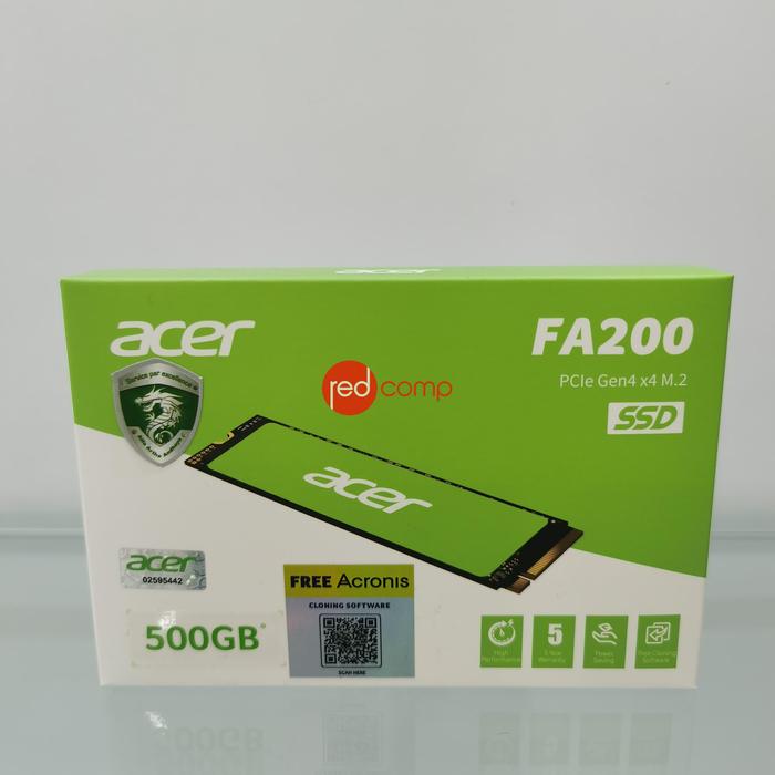 Gambar ACER FA200 SSD M.2 PCIe Gen4 x 4 NVMe 2.0 - 500 GB dari Redcomp undefined Tokopedia