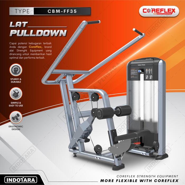 Gambar Coreflex Alat Fitness Gym Lat Pulldown Training Equipment CBM-FF35 dari PT. Indotara Persada undefined Tokopedia
