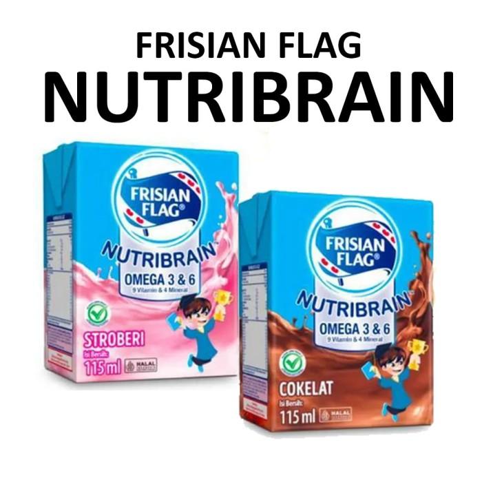 Gambar Frisian Flag Nutribrain Susu UHT 115ml isi 36 pcs per karton - Mix dari Happybee_Shop undefined Tokopedia