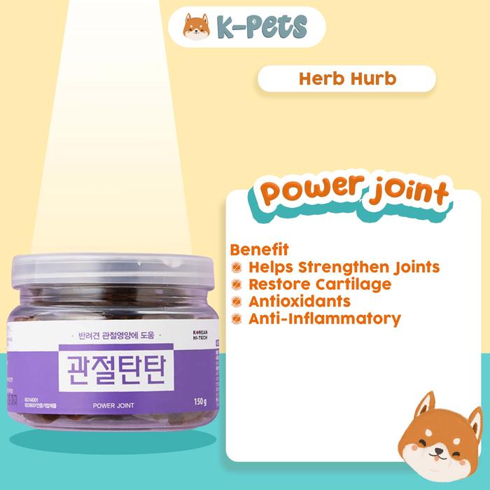 Gambar Herb Hurb Korea Dog Vitamin Anjing - Power joint dari kartikapets undefined Tokopedia