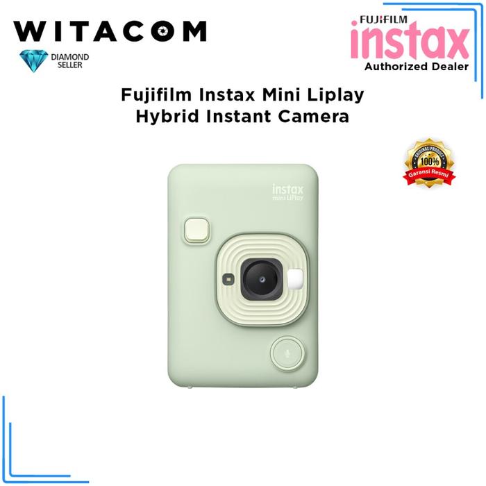Gambar Fujifilm Instax Mini LiPlay Hybrid Instant Camera Garansi Resmi - Matcha Green dari Witacom undefined Tokopedia