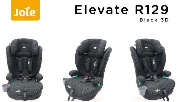 Gambar Joie Elevate R129 Car Seat - Black 3D dari Baby Wise BSD undefined Tokopedia