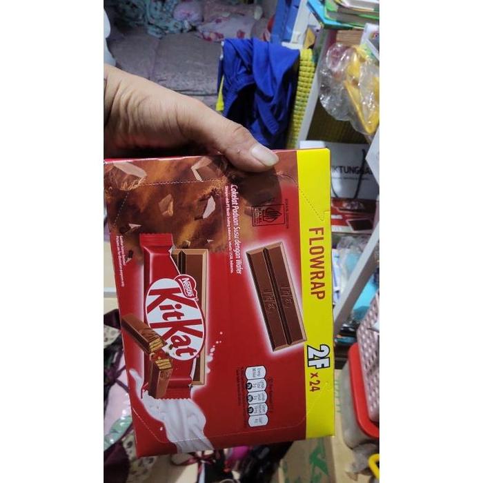 Gambar ORI Coklat Kit Kat 2F Original chocolate Kue Wafer Finger - 2x24 dari CV INSTKIPS undefined Tokopedia