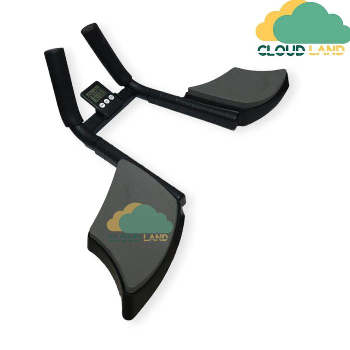 Gambar 【CLOUD】ALAT BANTU LATIHAN PLANK & PUSH UP STAND TIMING PLANK BOARD MULTIFUNCTIONAL PLANK SUPPORT TRAINING AIDS TO PRACTICE CHEST & ABDOMINAL MUSCLES GYM WORKOUT HOME FITNESS EQUIPMENT - CLOUDLAND - Black dari Jigen Official undefined Tokopedia