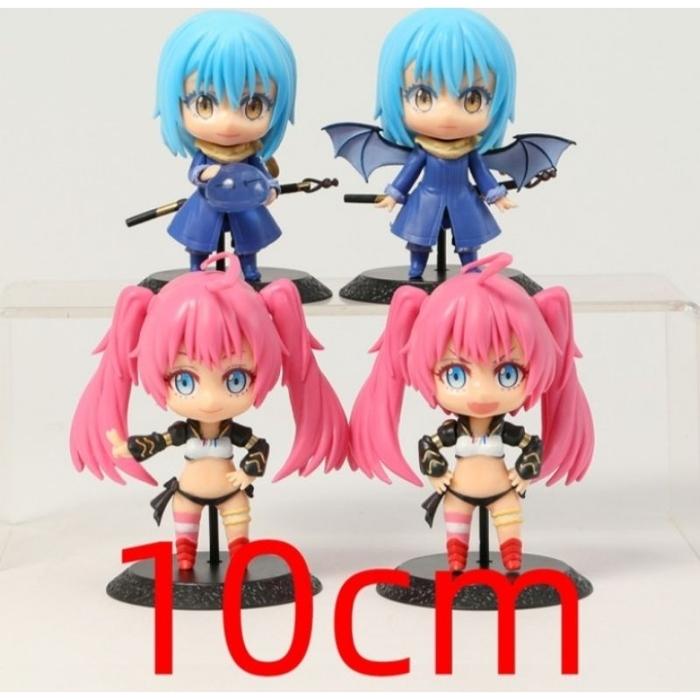 Gambar Action Figure Anime Rimuru milim set isi 4pcsc dari MICHIEN-SHOP undefined Tokopedia
