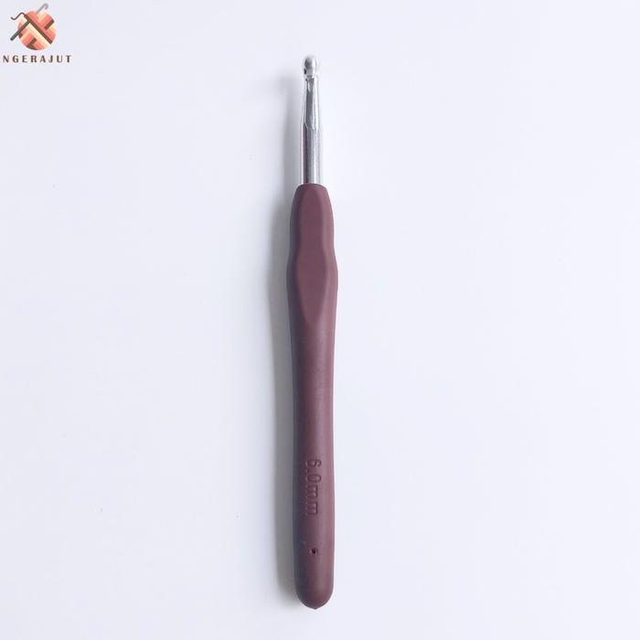 Gambar hakpen rajut / Crochet Pen Satuan - 6.0mm dari Ngerajut undefined Tokopedia
