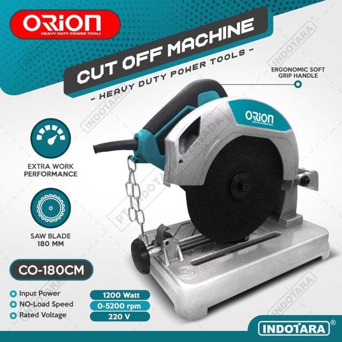 Gambar Mesin Potong Besi / Cut Off Machine Orion CO180CM - CO180CM dari PT. Indotara Persada undefined Tokopedia