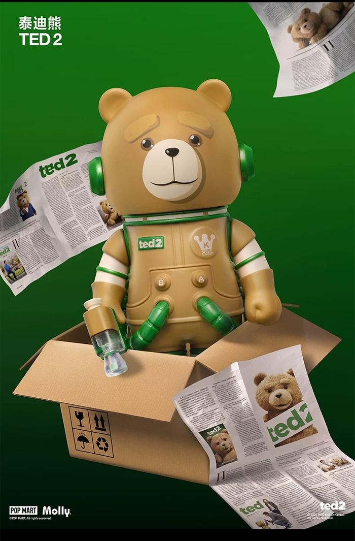 Gambar POPMART MEGA SPACE MOLLY 100% Anniversary Series 3 Blind Box Gift Ornaments - Ted 2 dari popbyrequest undefined Tokopedia