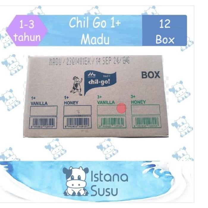 Gambar Aqw Karton Chil Go Powder 1+ / 3+ Vanila / Madu Isi 12 Pcs X 660G - 1+ Madu dari erawans776 undefined Tokopedia