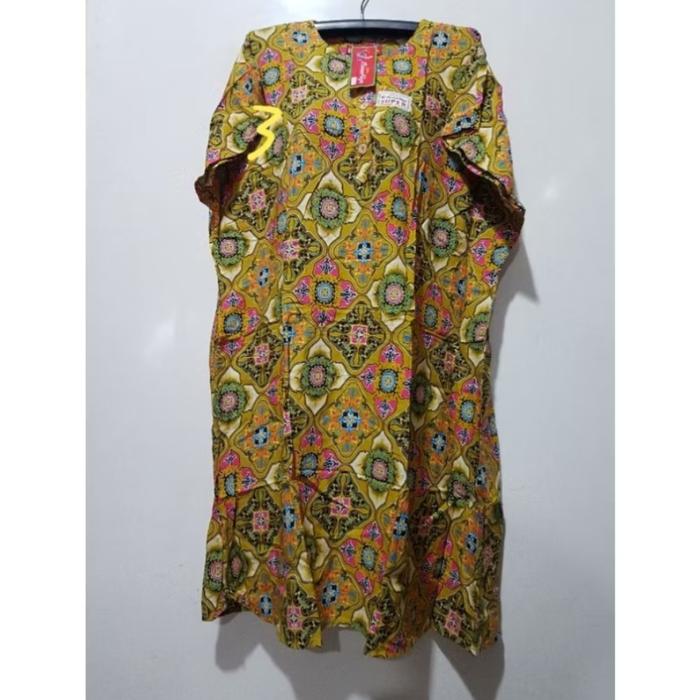 Gambar Daster Kencana Ungu Label Merah Lengan Pendek Jumbo LD 140 Vol.2 - No.3 dari AlBaladStore undefined 4 Tokopedia