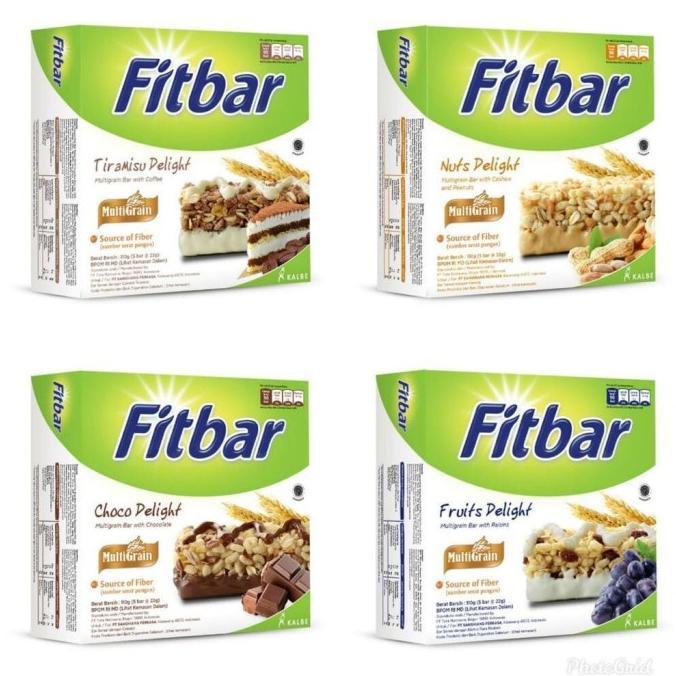 Gambar Fitbar 5 x 22 gram Tiramisu/ Fruits/ Choco Delight Snack Sehat/ Diet - Choco dari Astor ofc undefined Tokopedia