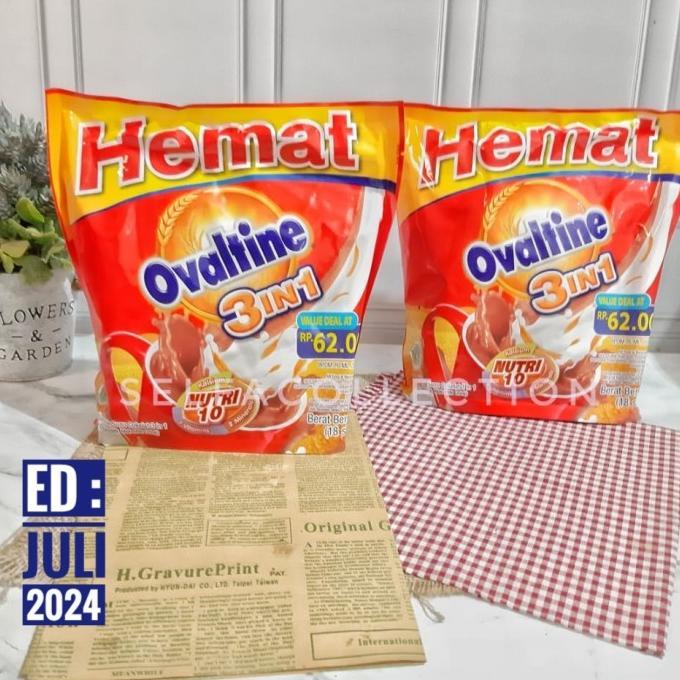 Gambar Ovaltine 3 In 1 Sti594 Gr Isi 18 Malt Cokelat Chocolate dari captoleng undefined Tokopedia