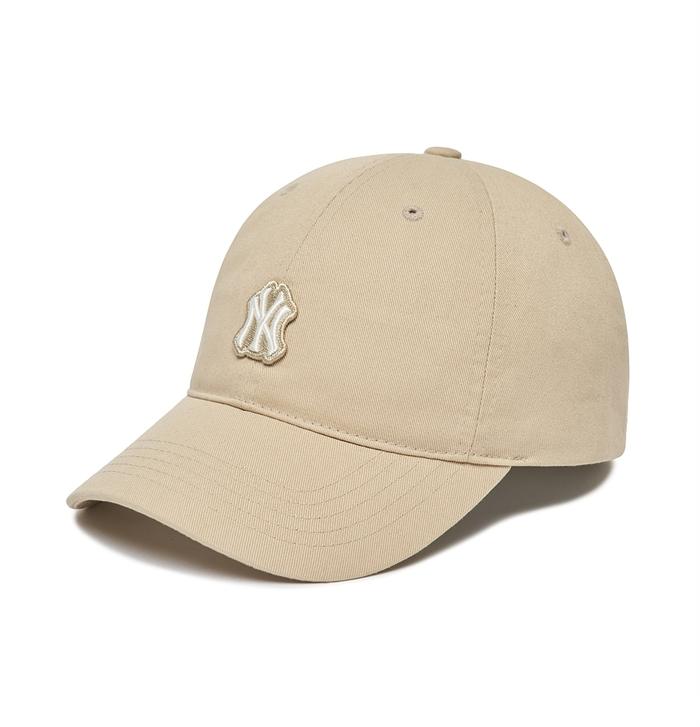 Gambar MLB Basic Wappen Unstructured Ball Cap - NY Beige dari Fromkoreatojakarta undefined Tokopedia