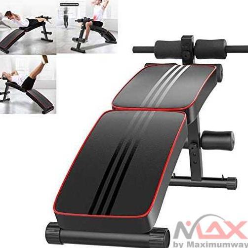 Gambar Kursi Gym Fitness / Kursi SitUp / Fitness equipment Portable Folded Sit-up board multifunctional Abdominal muscle plate Abdomen exercise Kursi Fitness Gym Bench Press Abdominal Muscle Foldable - YC013 / fitnes / pitnes / gim / Alat Gym / Alat Fitness - Hitam dari Daily Sportt undefined Tokopedia