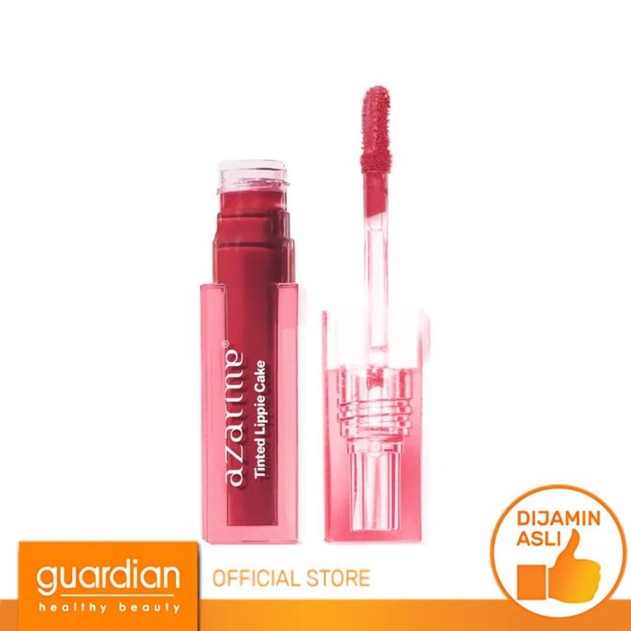 Gambar Azarine Tinted Lippie Cake Lip Tint - 05 Strawberry Pie 2.9Ml dari Guardian Official Store undefined Tokopedia