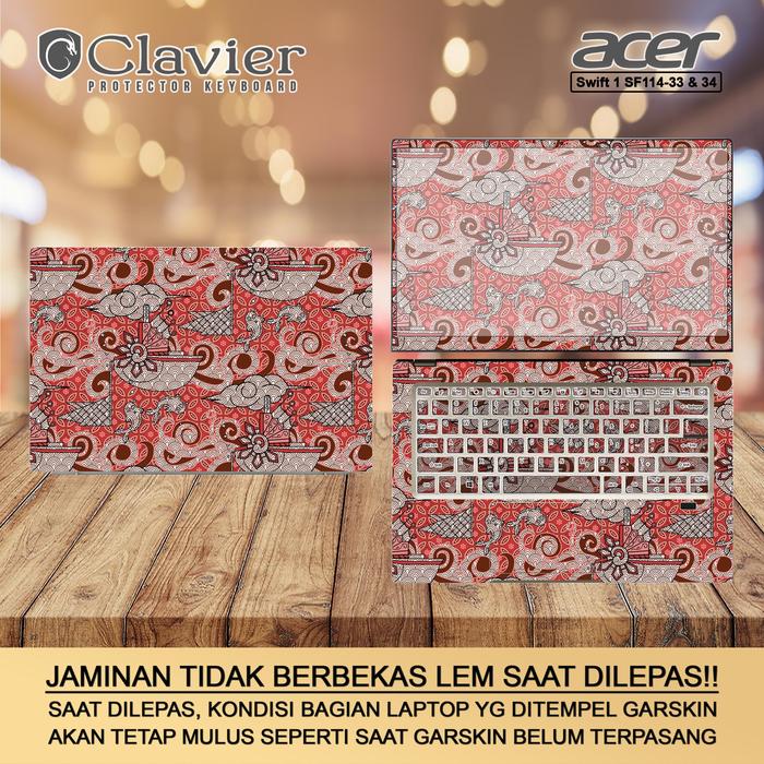 Gambar Cover Garskin Laptop Acer Swift 1 Fresh SF114-34-P2VU P3ZB Fullbody - FULLBODY dari Clavier Care undefined Tokopedia