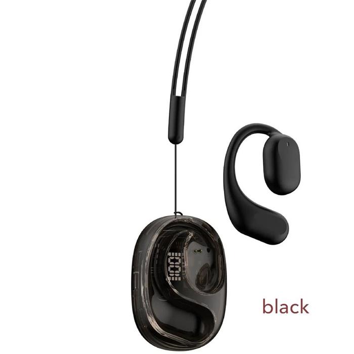 Gambar ZOLA Open Ear Air OWS Earbuds 4 Mic ENC Earphone TWS Air Bone Conduction bluetooth 5.3 Headphone - Hitam dari Zola Indonesia undefined Tokopedia