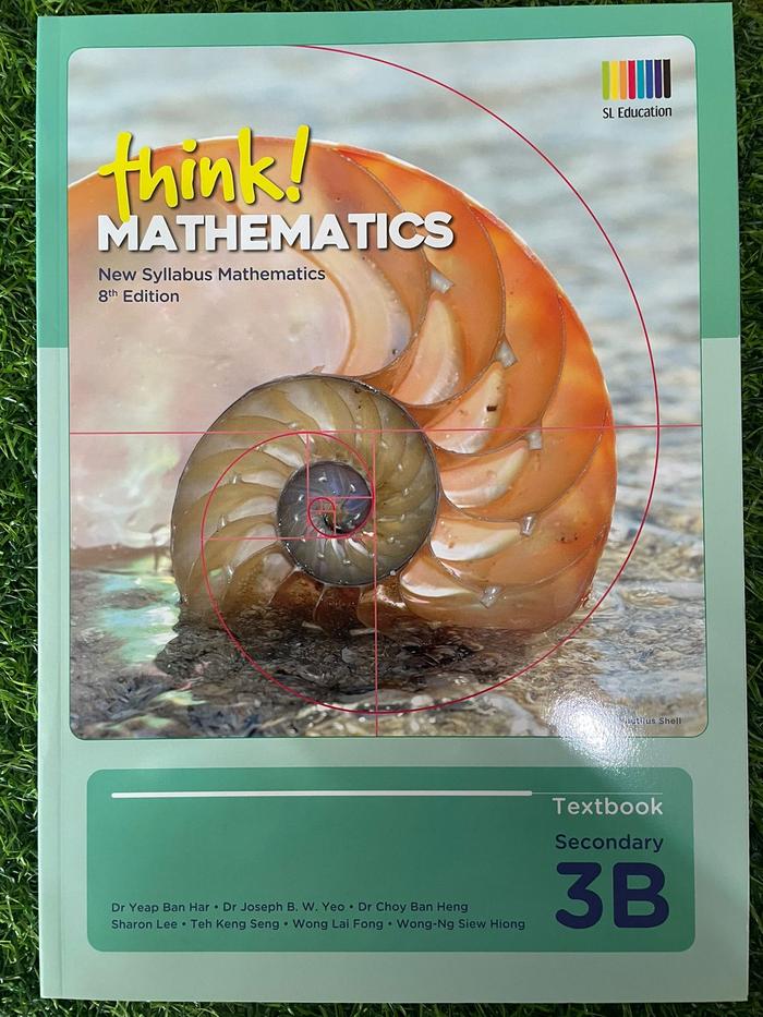 Think 1 Math Level 3 Jual Think! Mathematics Secondary Textbook, Workbook - TextBook3B ...