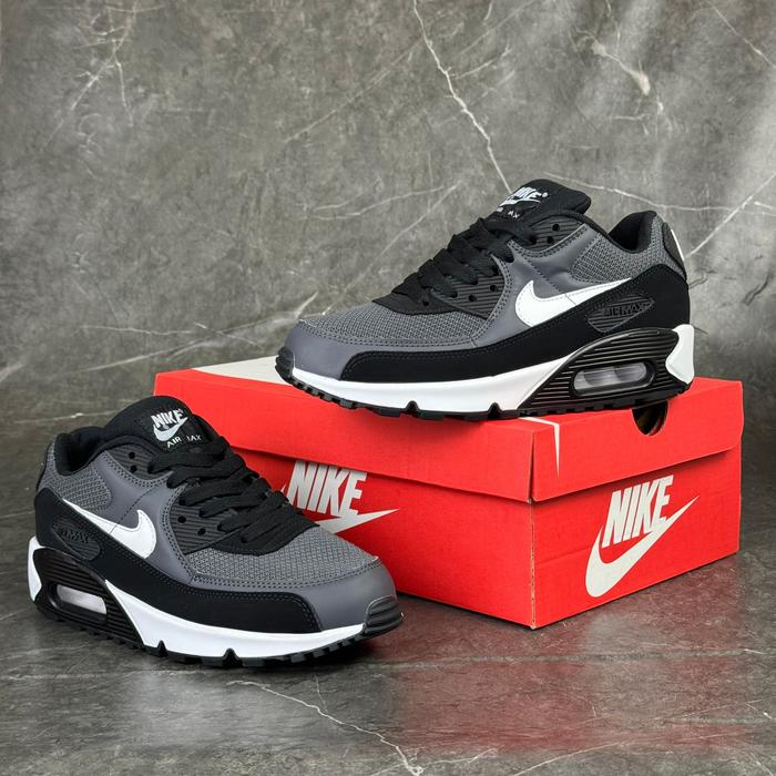 Jual Air Max 90 Black Grey [BNIB] 41 Kota Bandung Sneakers
