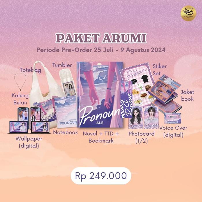 Gambar Novel Pronoun By Ale - Penerbit Black Swan Books - P. ARUMI dari Yenzen undefined Tokopedia