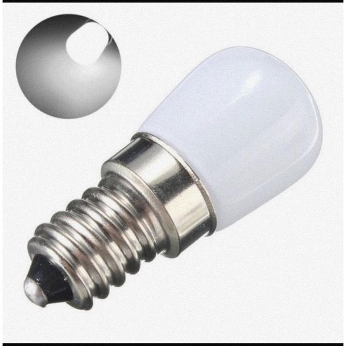Gambar Lampu bohlam Led kulkas e14 / e12 - Putih, E 14 dari winglock undefined Tokopedia