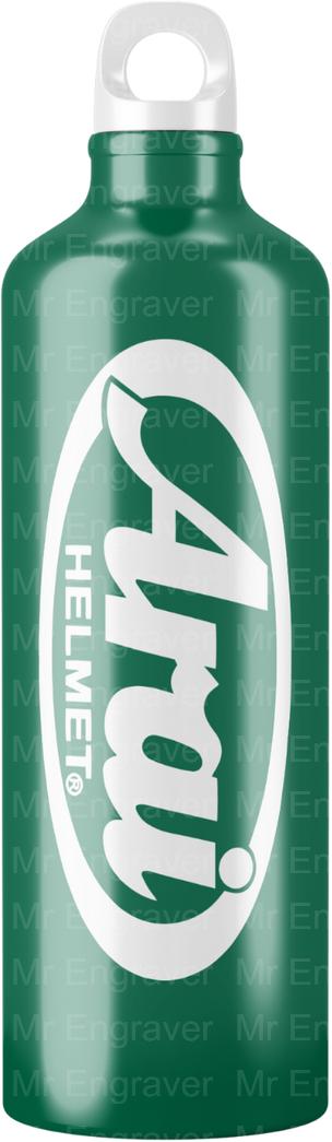 Gambar Botol Minum Custom Logo/Sport Tumbler Stainless with Carabiner 750 ml ARAI Helmet Logo - Merah dari Mr Engraver undefined 5 Tokopedia