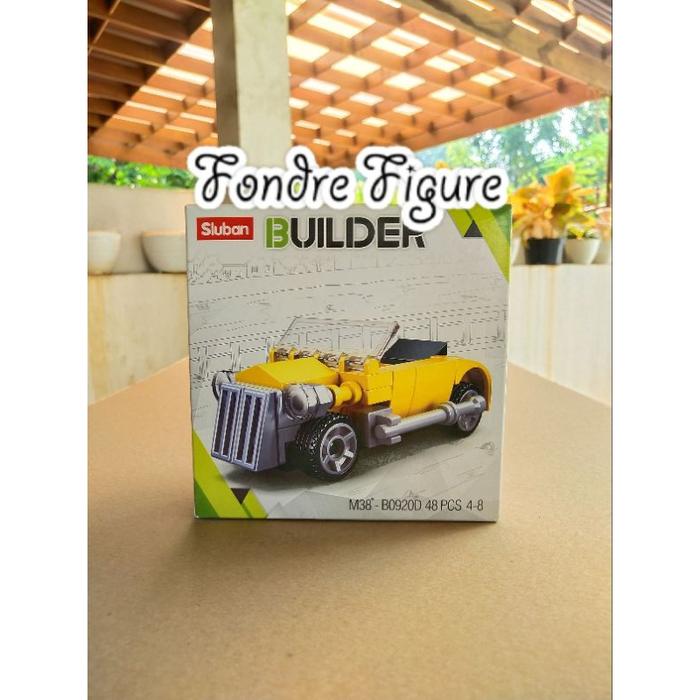 Gambar ORIGINAL SLUBAN TOWN CONSTRUCTION BUILDER M38-B0803 M38-B0920D LEGO BRICK BALOK MAINAN ANAK KADO BRICKS MOBIL - Builder dari Fondre Figure undefined Tokopedia