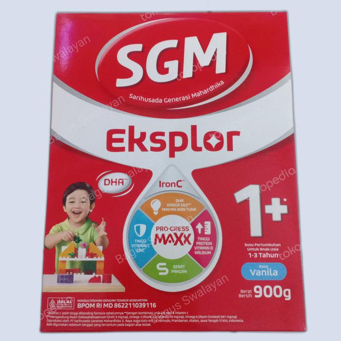 Gambar Susu SGM Eksplor 1+ Vanila 150gr 400gr 600gr 900gr - 150gr dari Bagus Swalayan undefined 5 Tokopedia