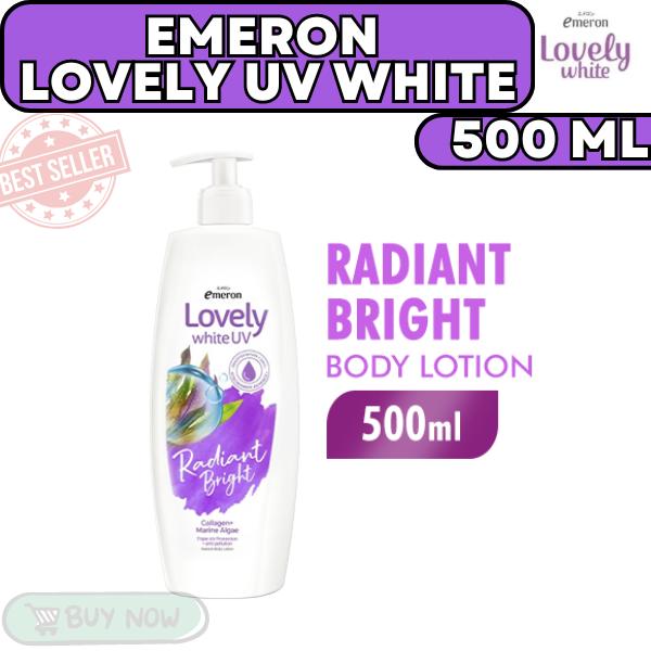 Gambar EMERON LOVELY UV WHITE 500ml - RADIANT BRIGHT dari Jajan Sehat Shop undefined Tokopedia