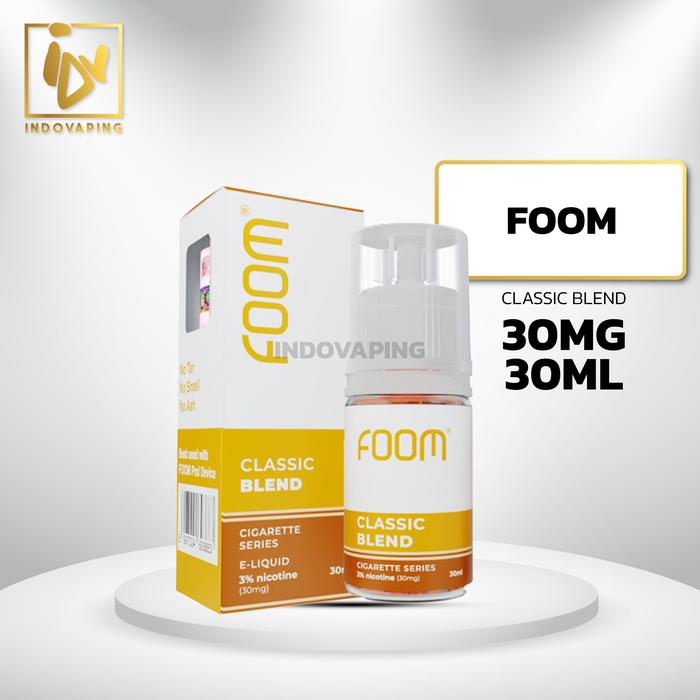 Gambar Liquid Vapor Vape - Foom Liquid 30mg 30ml Classic Blend By Foom dari indovapingnet undefined Tokopedia