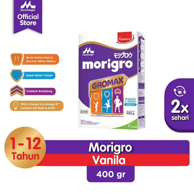 Gambar READY!! Morigro 400 gr / Susu Penambah Berat Badan Anak dari Morinaga - VANILLA dari Goyang Inulita undefined 3 Tokopedia