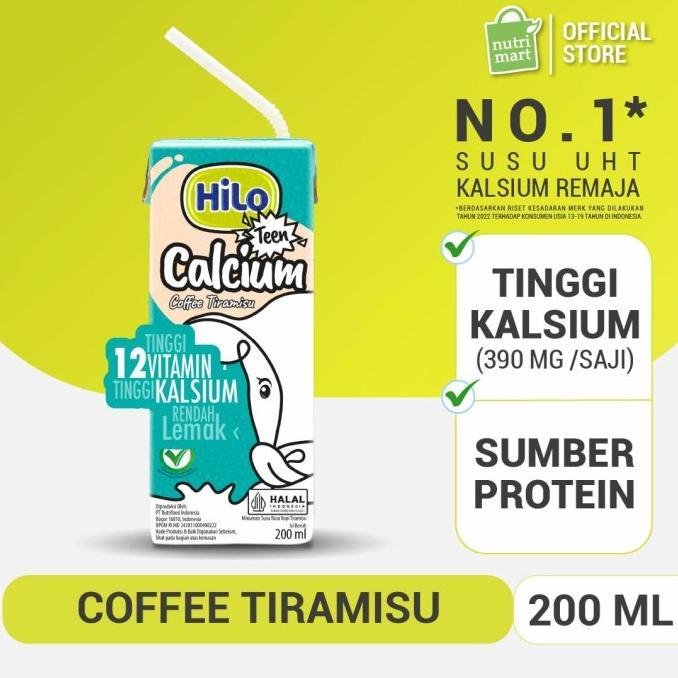 Gambar READY!! HiLo Teen Coffee Tiramisu 200ml (1 pc) -Susu Tinggi Kalsium dari berdikari_mart undefined Tokopedia
