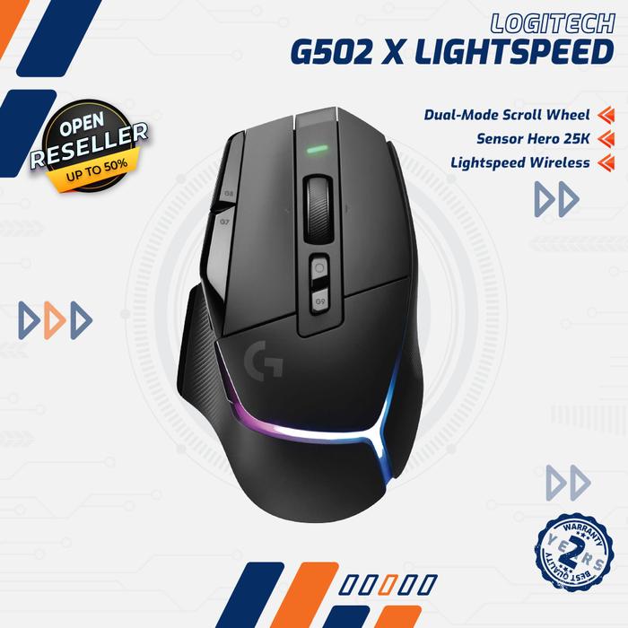 Gambar Logitech G502X LightSpeed Mouse Gaming Wireless dari Starcomp Origin undefined Tokopedia