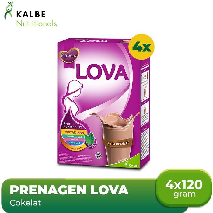 Gambar Hot Item Prenagen Lova Cokelat 120gr (4pcs) dari carolstore11 undefined Tokopedia