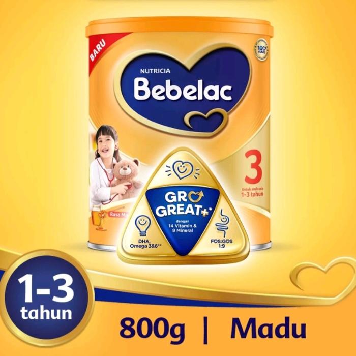 Gambar Bebelac 3 800 gram Madu Exp 2026 dari Templuk undefined Tokopedia