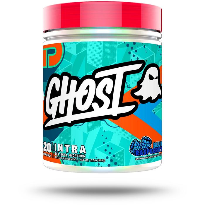 Gambar GHOST INTRA workout 20 servings supplement ( EAA, BCAA, HYDRATION ) - BLUE RASPBERRY dari etoeroshop new undefined Tokopedia