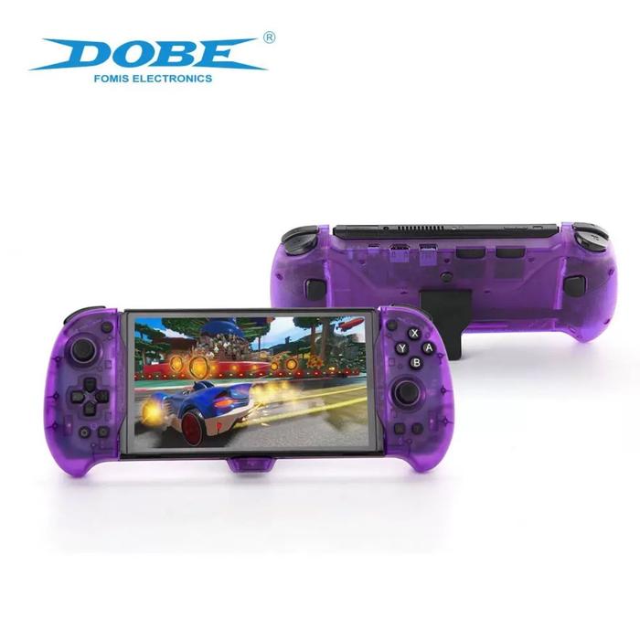 Gambar eggshell II controller dobe for nintendo switch oled /NS eggshell 2 - ungu transparan dari jayasakti shops undefined Tokopedia