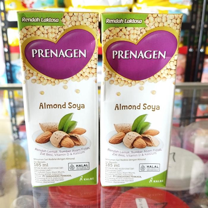 Gambar PRENAGEN ALMOND SOYA 185ML dari Nurani New Shop undefined Tokopedia