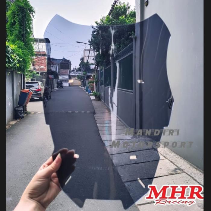 Gambar Windshield Visor Nmax Neo S / Nmax Turbo Tinggi 41 cm , Lebar 33 cm MHR Racing Best Quality - Smoke Polos 03 dari Mandiri Motorsport undefined Tokopedia