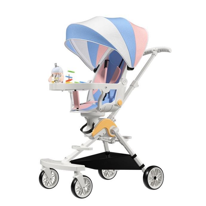 Gambar ORIGINAL Mrj_Mall Two Way Magic Strollers Foldable 2 Way Budak Stroler Lipat - Pelangi dari Toko bohim undefined Tokopedia